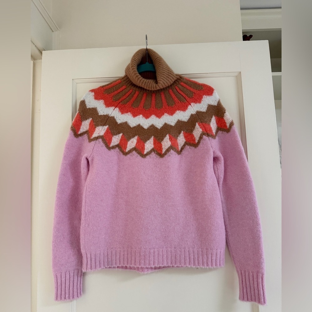 J.Crew Fair Isle Turtleneck Sweater
Size XS | Excellent Condition - Picture 2 of 5